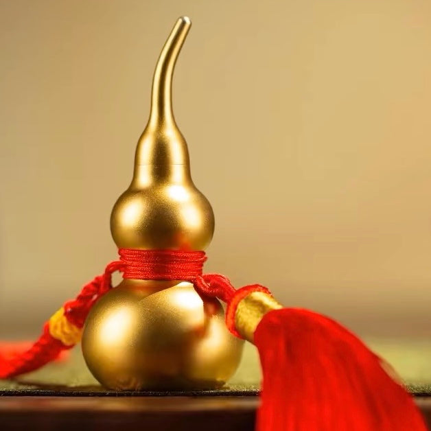 Red Fortune Gourd Charm