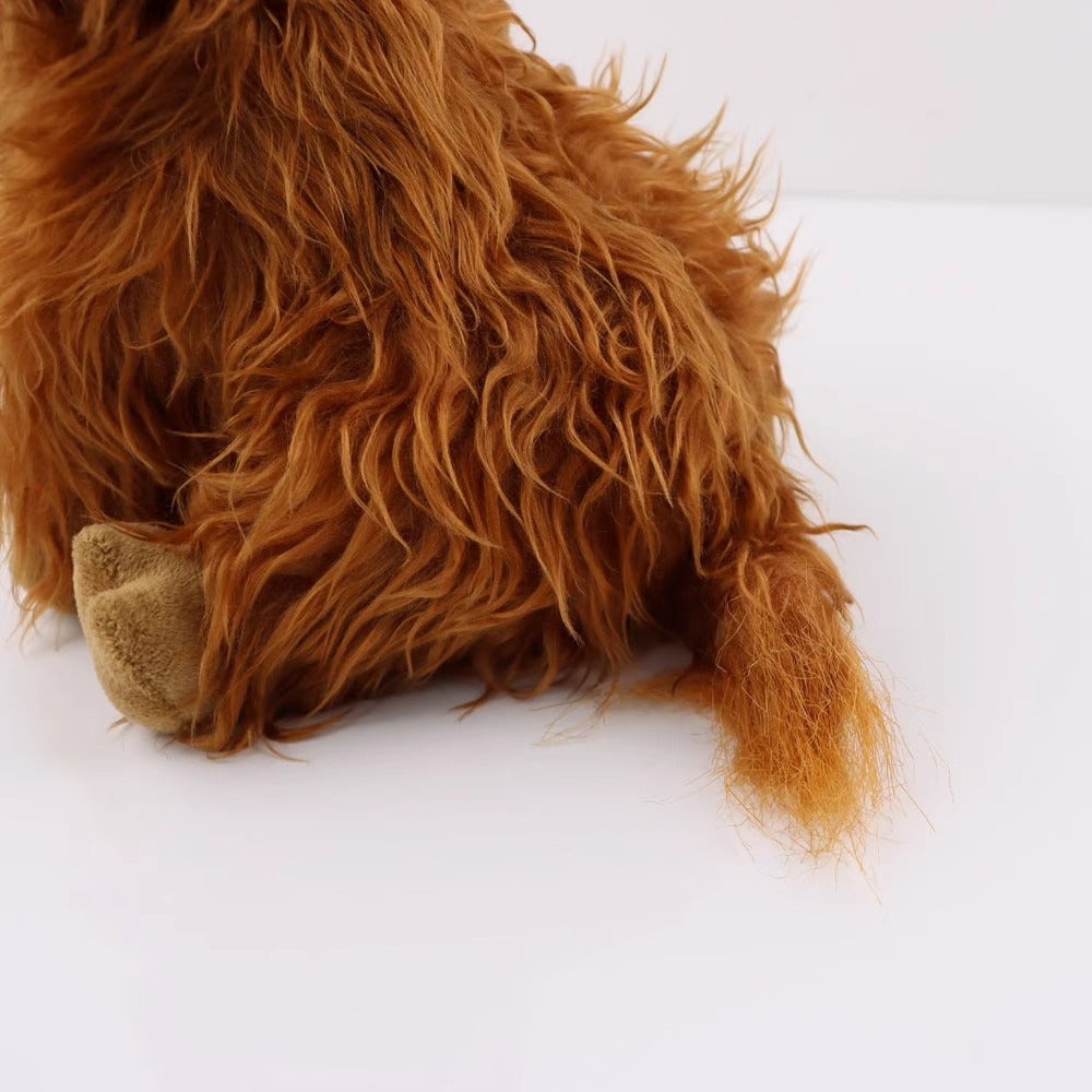 Scottish Highland Cattle Plush Toy Tail