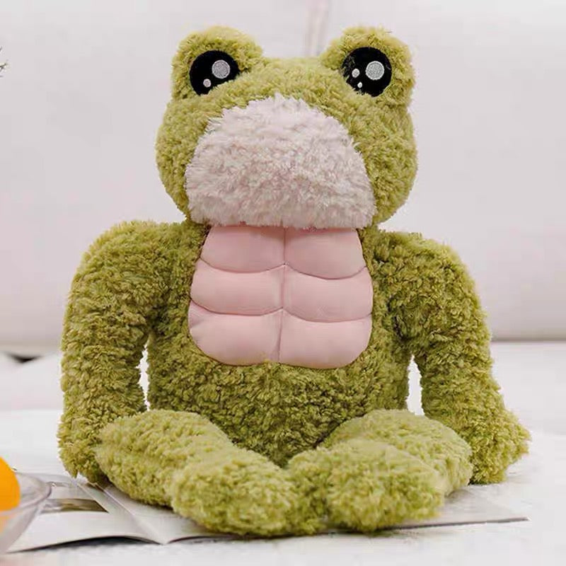 Six-Pack Abs Frog