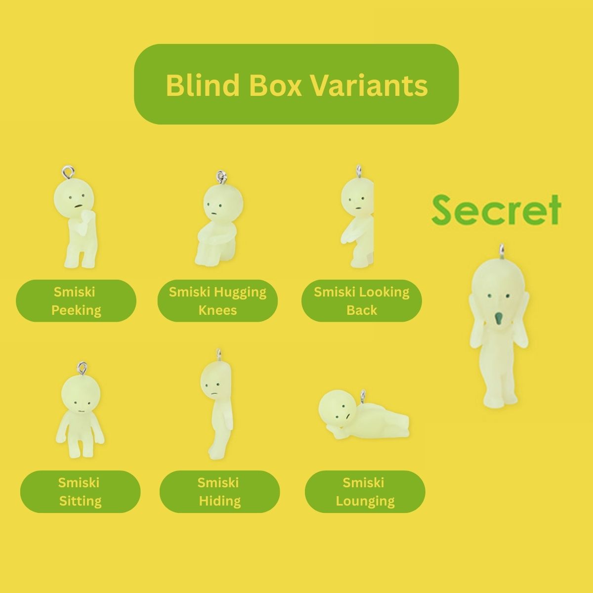 SMISKI Strap Accessories Series Blind Box Variants
