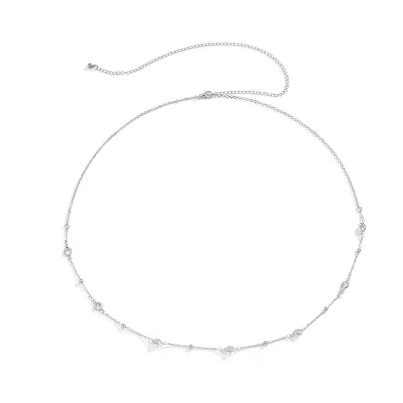 Sparkling Crystal Bikini Body Chain