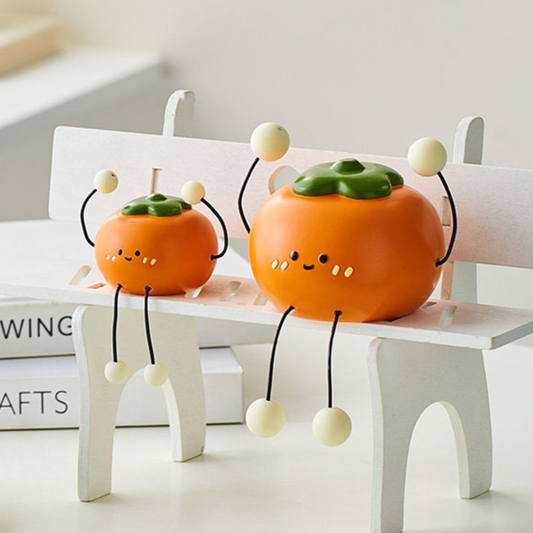 Style 2 Guangu Official - Cute Hanging-Leg Orange Home Decor