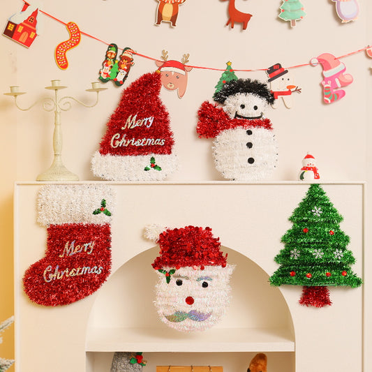 Christmas Tinsel Decorations