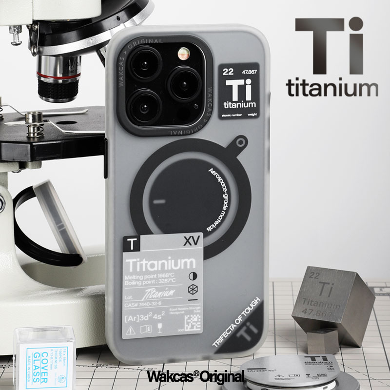 Titanium Theme Magnetic iPhone Case Black