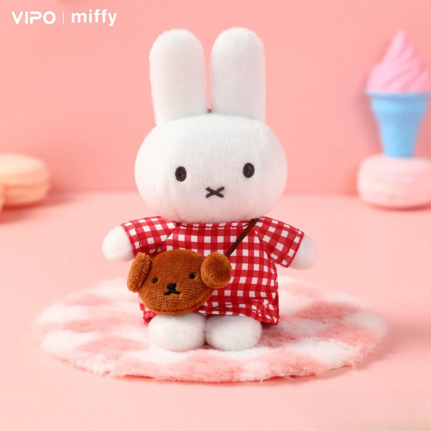 VIPO x Miffy Mini Bag Series Plush Keychain Blind Box