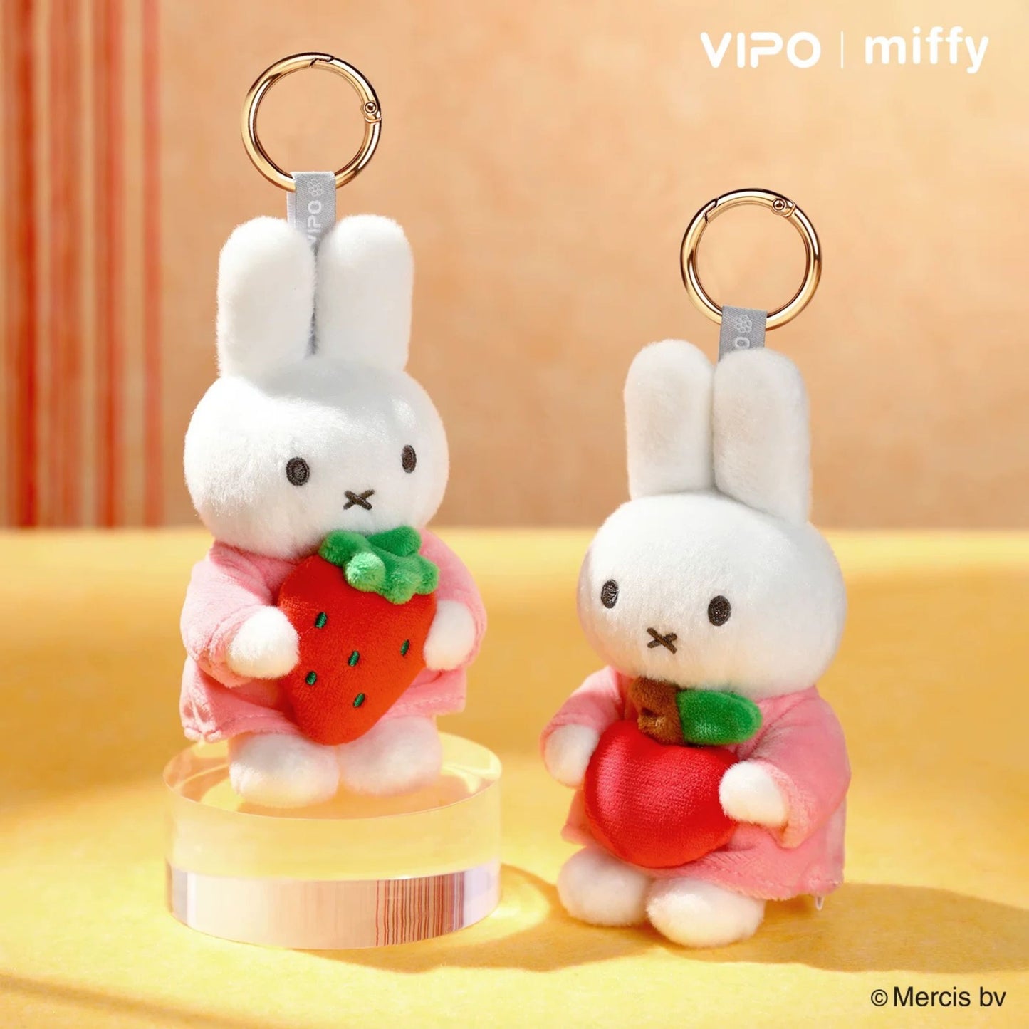 VIPO x Miffy Sweet Harvest Plush Bag Charm