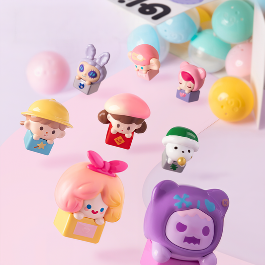Cute and colourful UliUli All-Star Gift Blind Box Mini Figures 4pcs