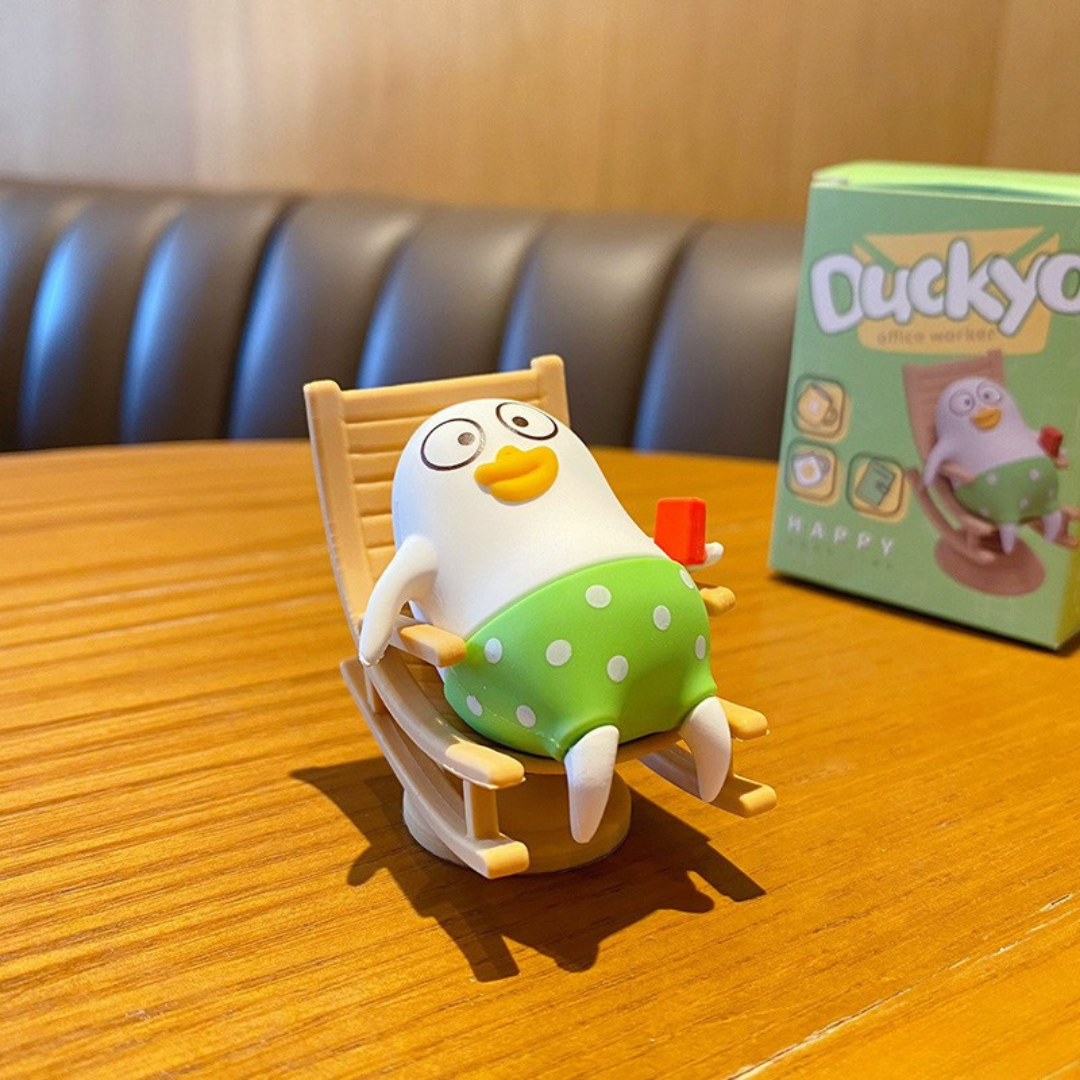 Xiao Liu Duck Bobblehead I just want to lie down