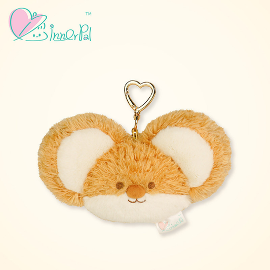 Cute Toy Bag Charm's name is Xixi. A brown fox. It can also be used as a keychain.