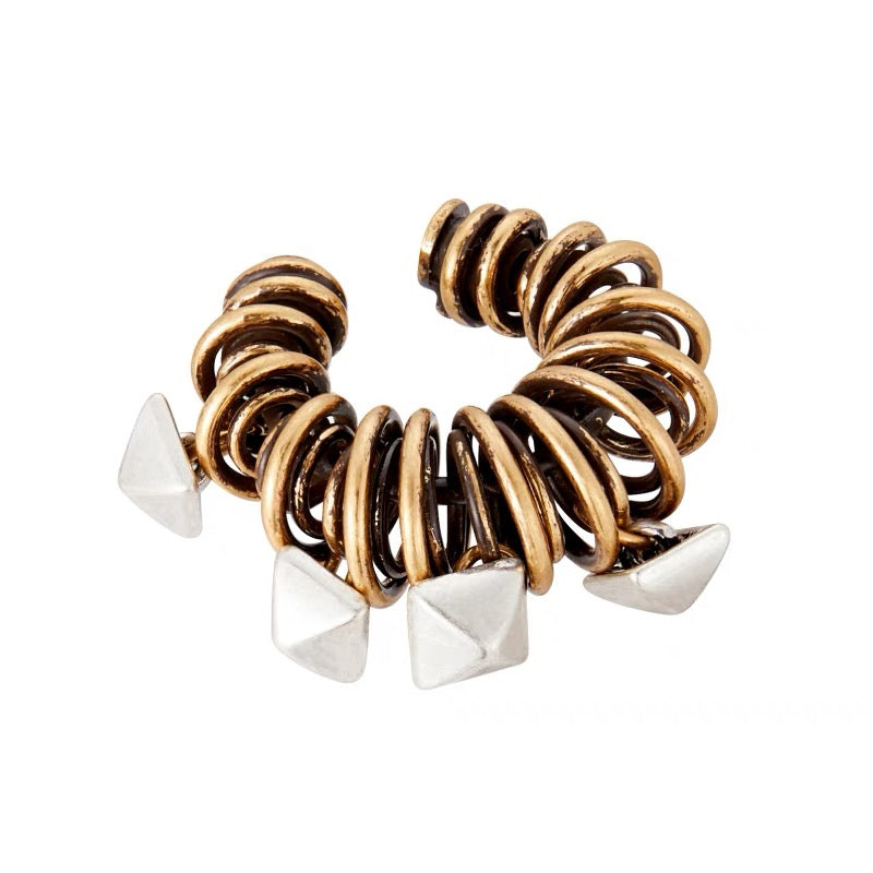 YANXUE x TRINITE “Armour” Adjustable Ear Cuff Gold