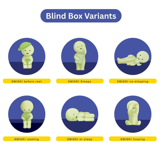 SMISKI Bed Series Blind Box Variants