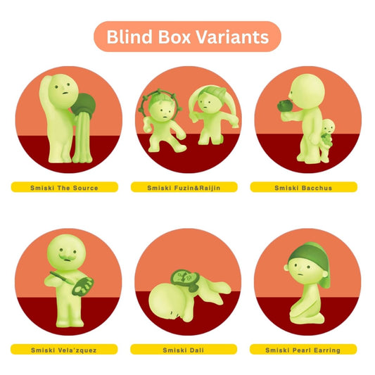 SMISKI Museum Series Blind Box Variants