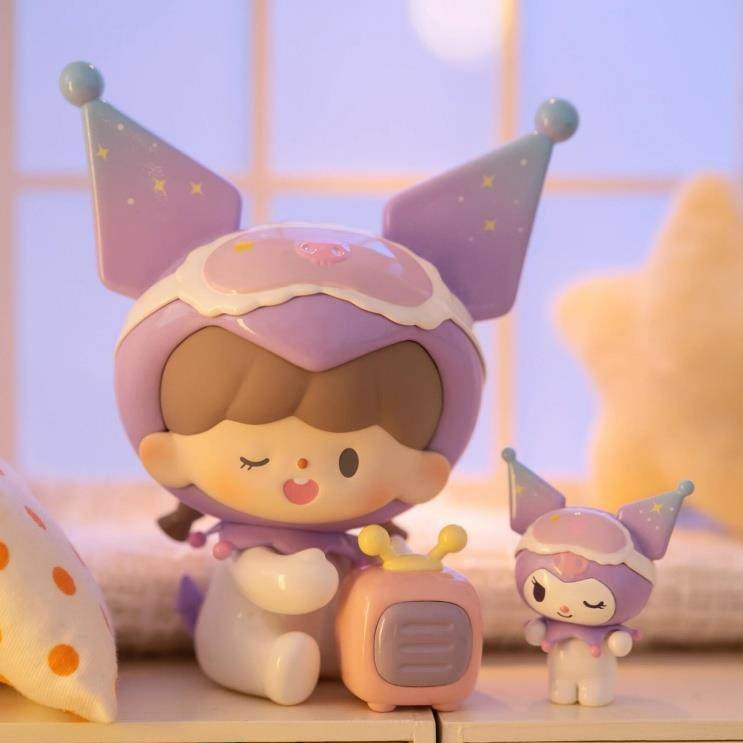 zZoton x Sanrio Preparation Before Bedtime blind box Kuromi