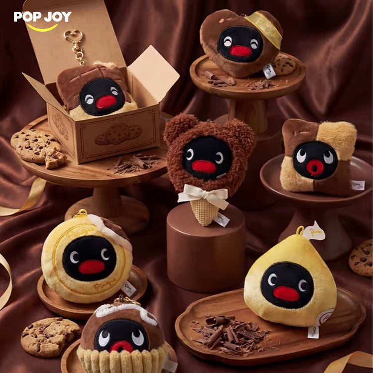 POPJOY - Pingu Chocolate Season Scented Mini Plush Bag Charm Blind Box