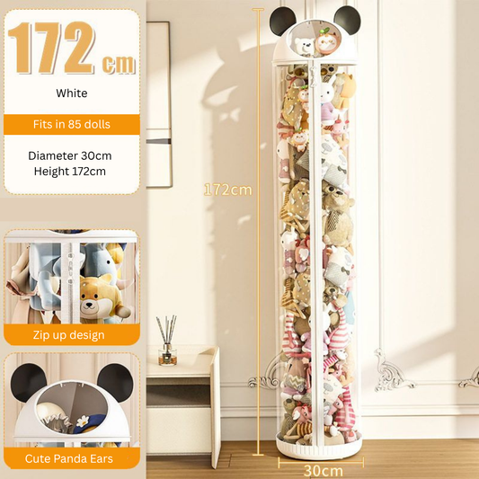 Home Toy Transparent Panda Doll Organising Box 1.72m