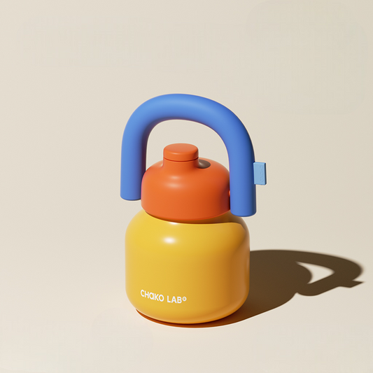 316 Stainless Steel Inner Insulated Straw Tumbler Yellow