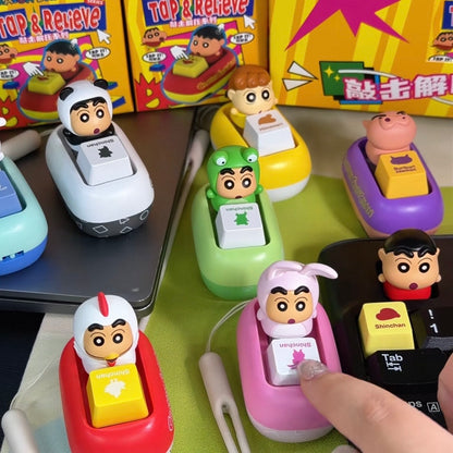 52TOYS - Crayon Shinchan Tap&Relieve Keycap Blind Box