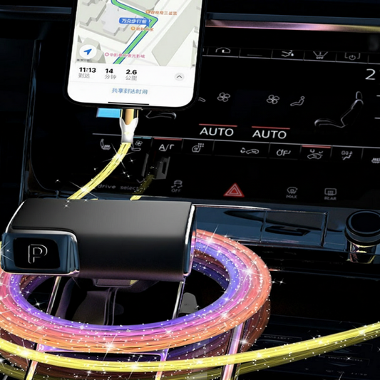 6A RGB Glowing USB to Type-C Charging Cable