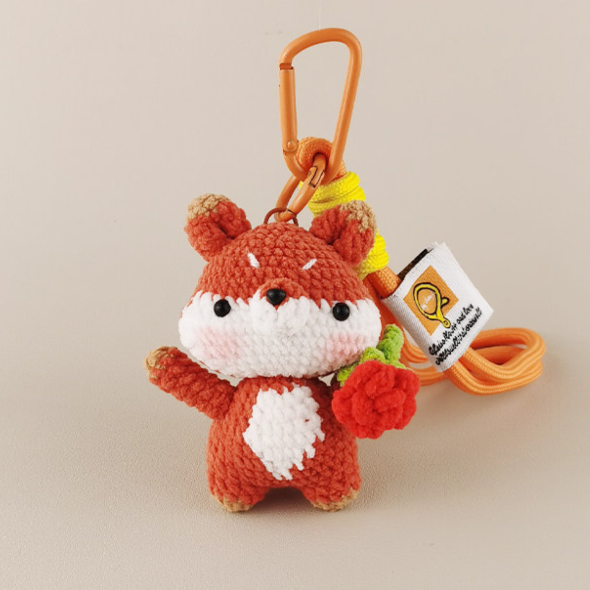 7 Days Then About - Storybook Fox Plush Bag Charm