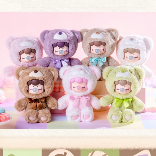 All Variants of Nanci Colourful Chocolate Cutie Plush Bears. They are really cute and beautiful,they can be used as a bag charm
