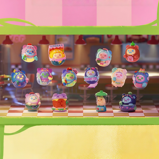 All variants of colourful and cute Shin Woo Night Restaurant Blind Box