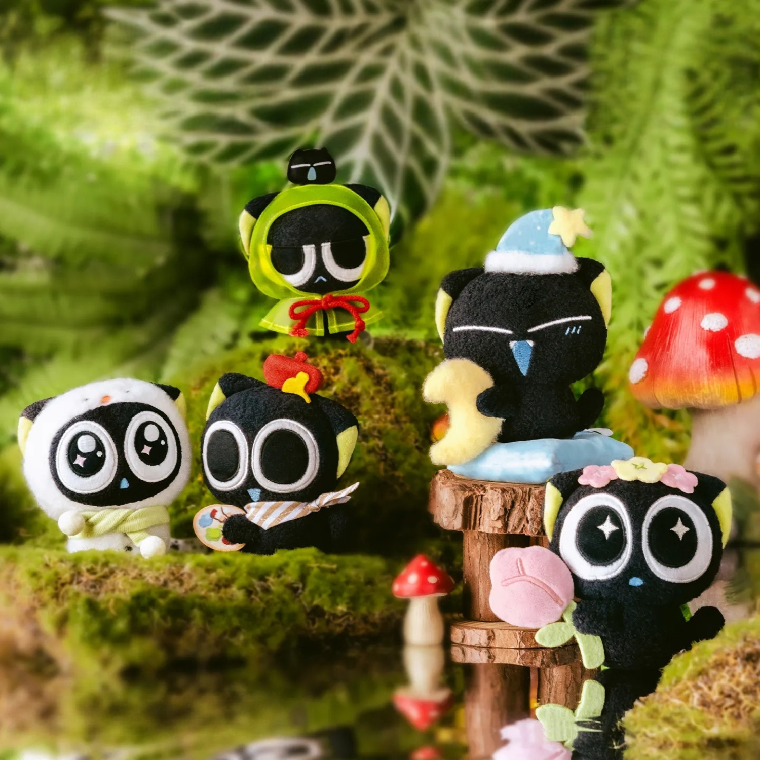 All Variants of Luo Xiaohei Four Seasons Plush Toys