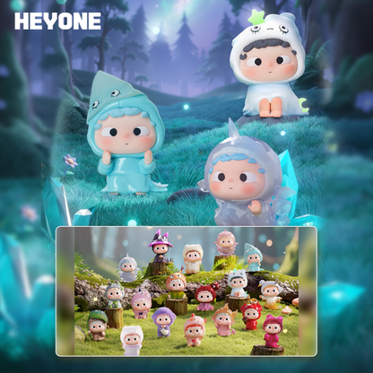All variants cute and colourful Ozai Mini Hooded Adventure