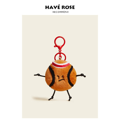 Basketball Plush Bag Charm