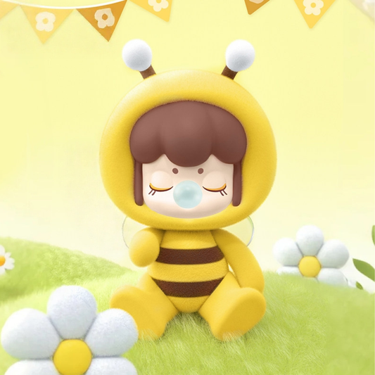 Cute Bee Baby Nancy Fluffy toy is in yellow. It’s really adorable and exquisite.