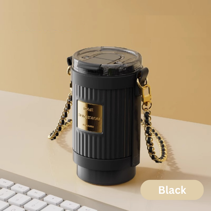 Black 316 Stainless Steel Coffee Cup 500ml