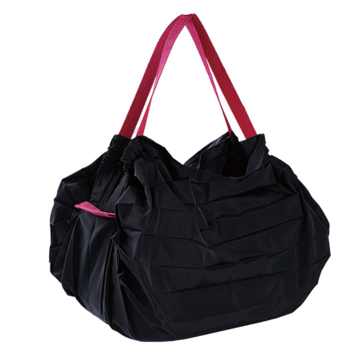 Black Japanese-Style Foldable Super Large Shopping Bag