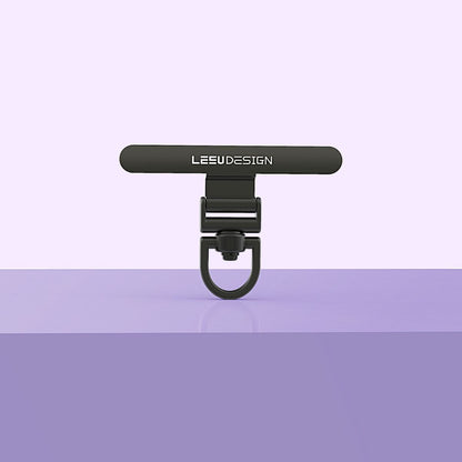 Black  0.2mm Ultra-Thin Rotating Metal Phone Tether Tabs