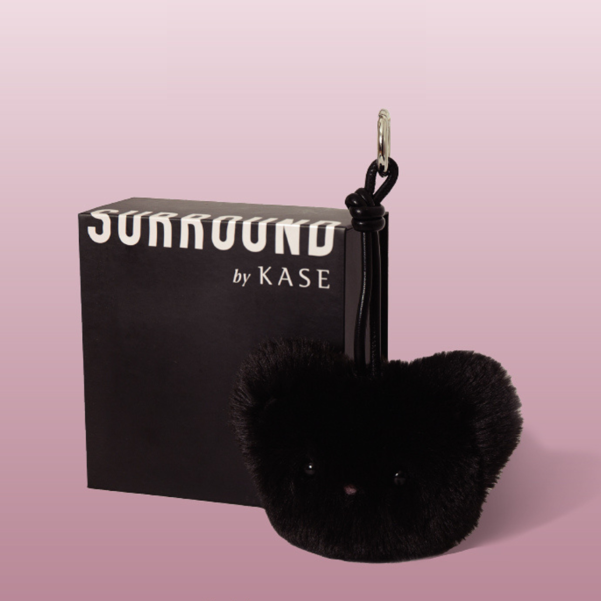 Black Scented PokeMiz Cat Plush Bag Charm