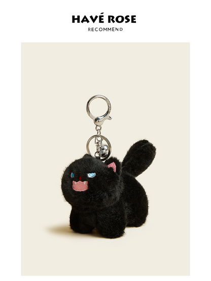 Black Pointy Ears Cat