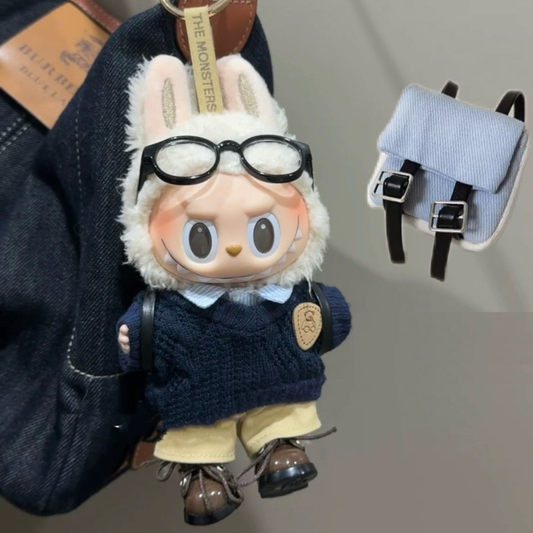 Labubu Goes to School 17cm Doll Outfit