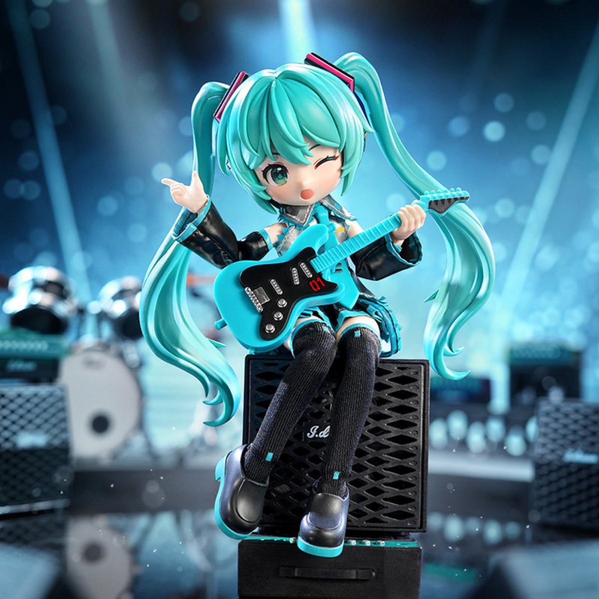 Hatsune Miku Figure Sitting