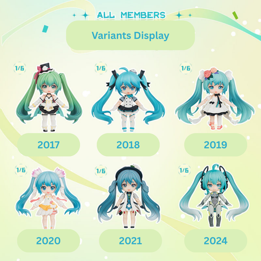 Blokees - Hatsune Miku Miku With You Blind Box Variants