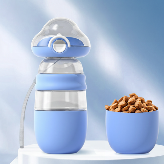 Randolph - Portable Water & Food 2-in-1 Travel Cup for Dogs