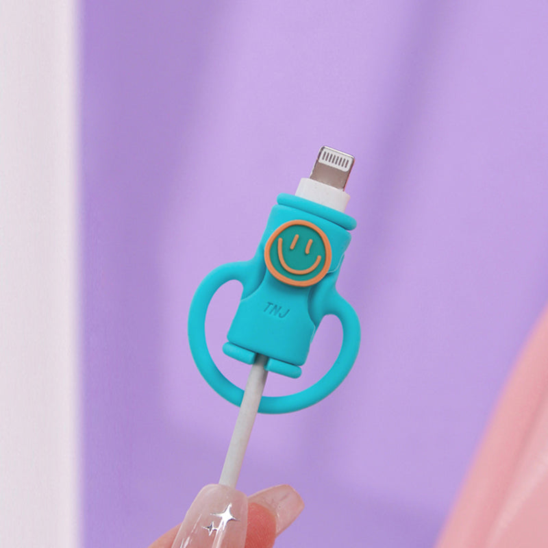 Anti-Break Protector for Cable Ports Smiley