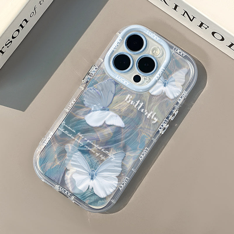 Blue Butterfly Case for iPhone