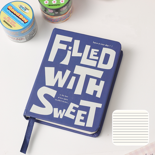 Blue Have a Nice Day Small Notebook