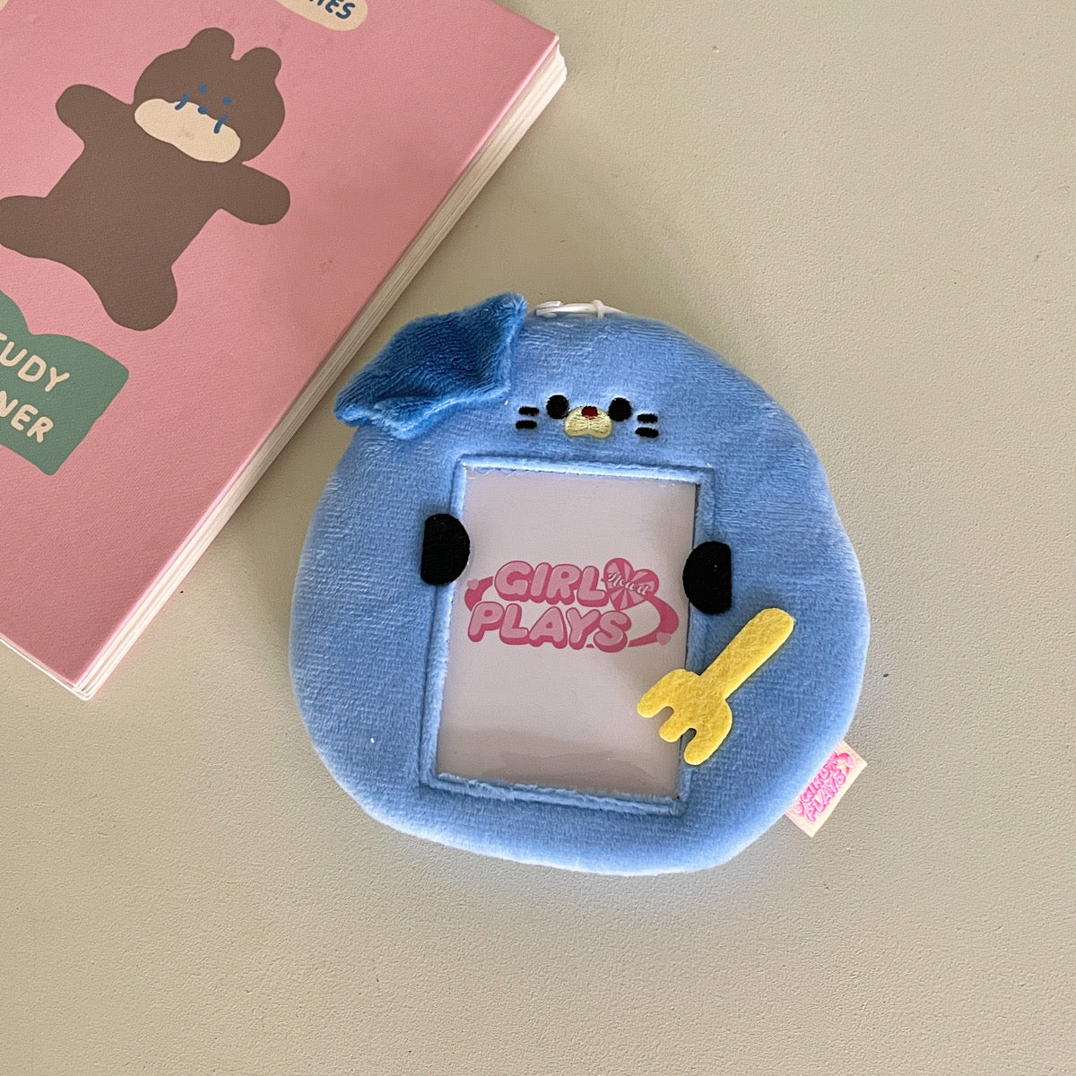 Blueberry Fruity Plush ID & K-Pop Photocard Holder
