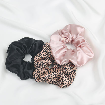 Bundle 1 No-Crease Silk Scrunchies