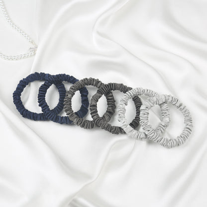 Bundle 3 Silk Small Scrunchies 