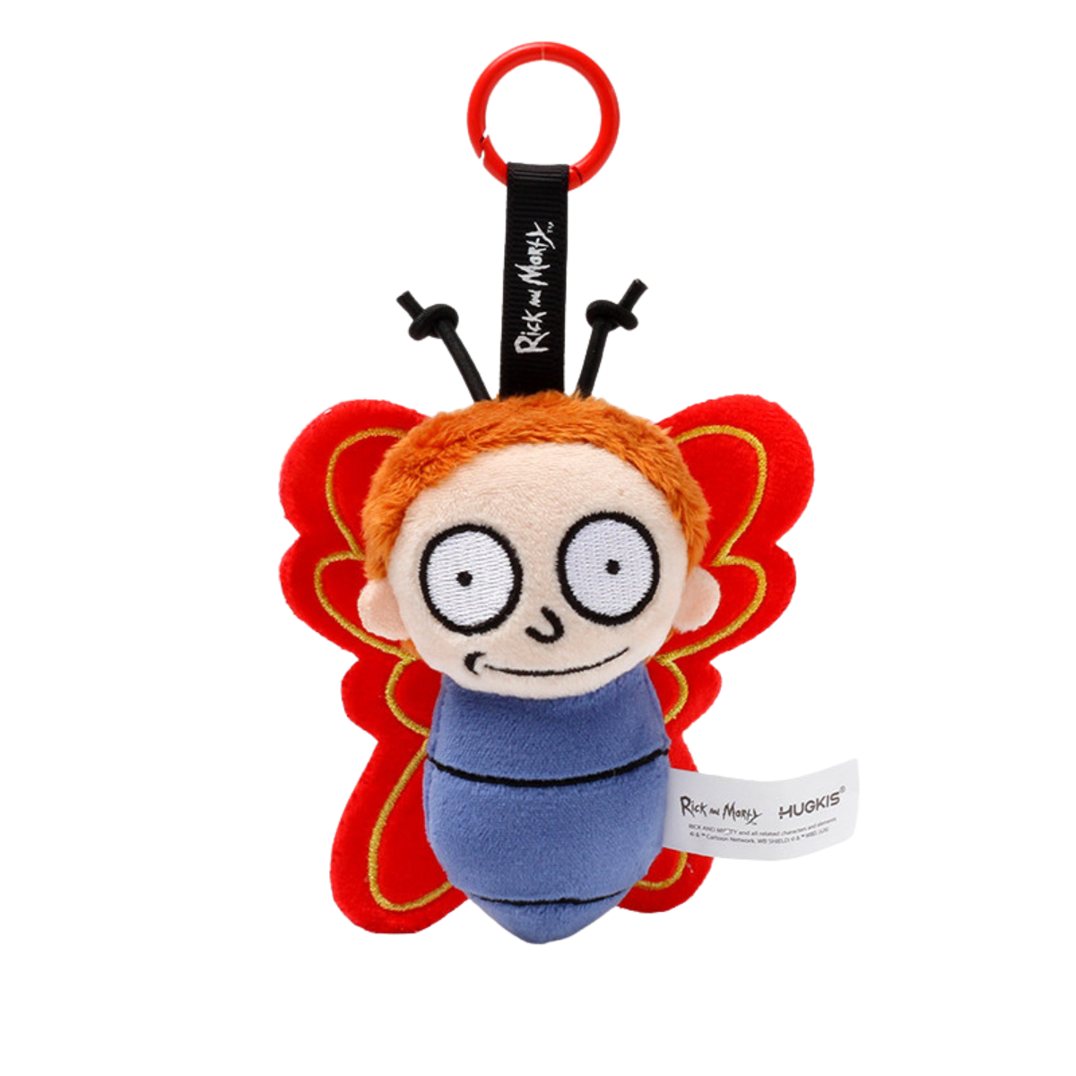 HUGKIS - Rick and Morty "Garden Edition" Plush Bag Charm Butterfly Morty