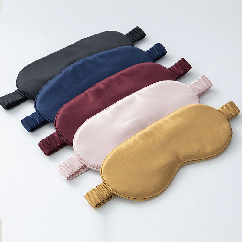 Double-Sided Breathable Light Blocking 100% Mulberry Silk Sleep Masks