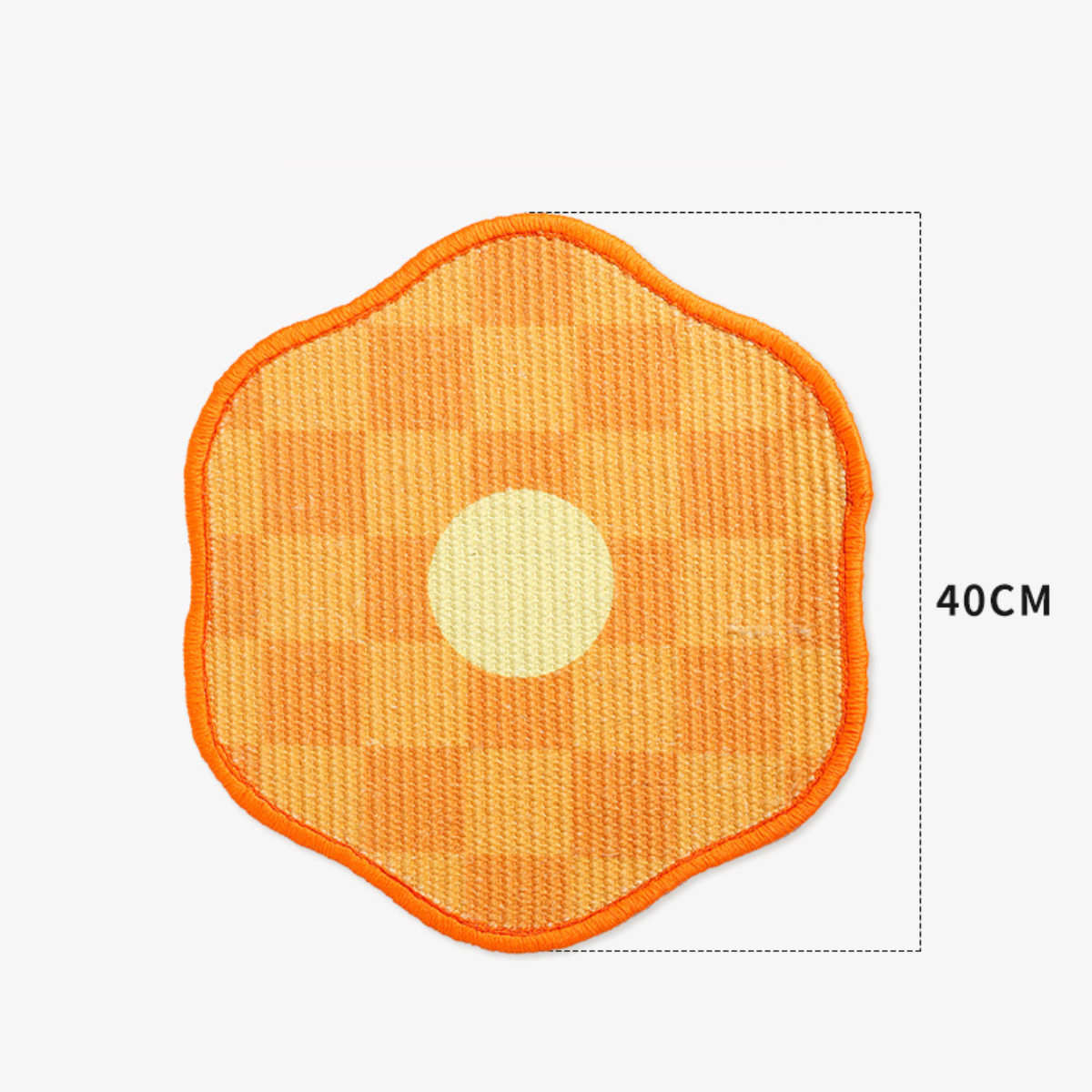 Cat Scratcher Orange Plaid