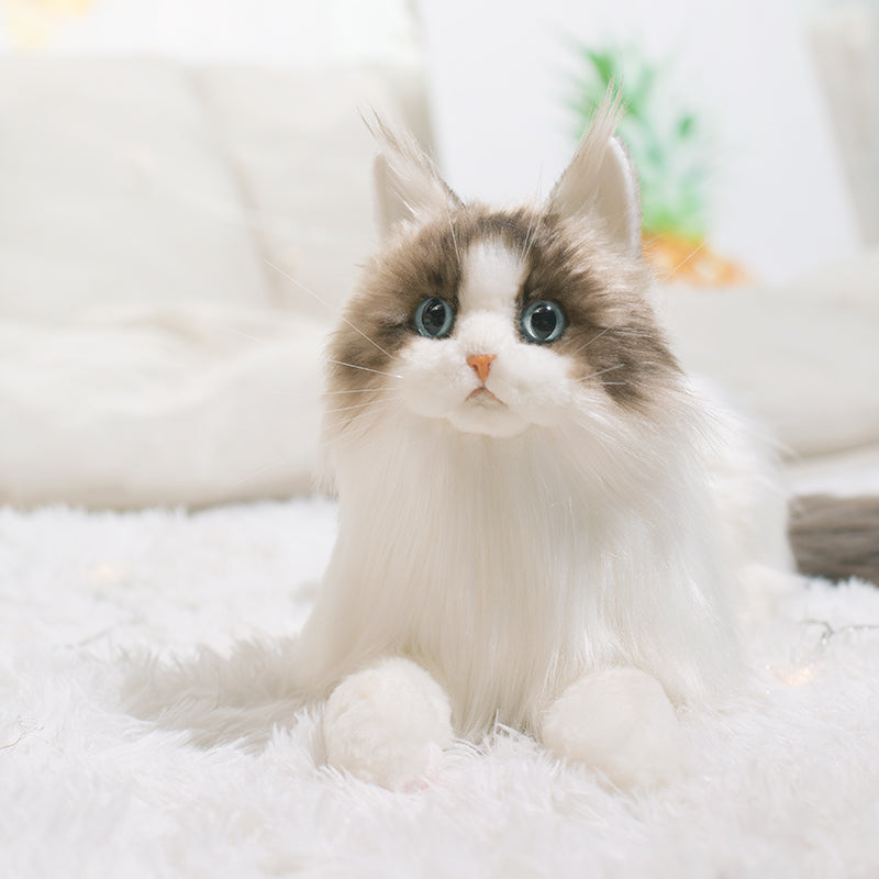 Chongker Ultra-Realistic Ragdoll Cat Plush