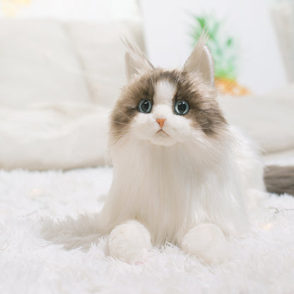 Chongker Ultra-Realistic Ragdoll Cat Plush