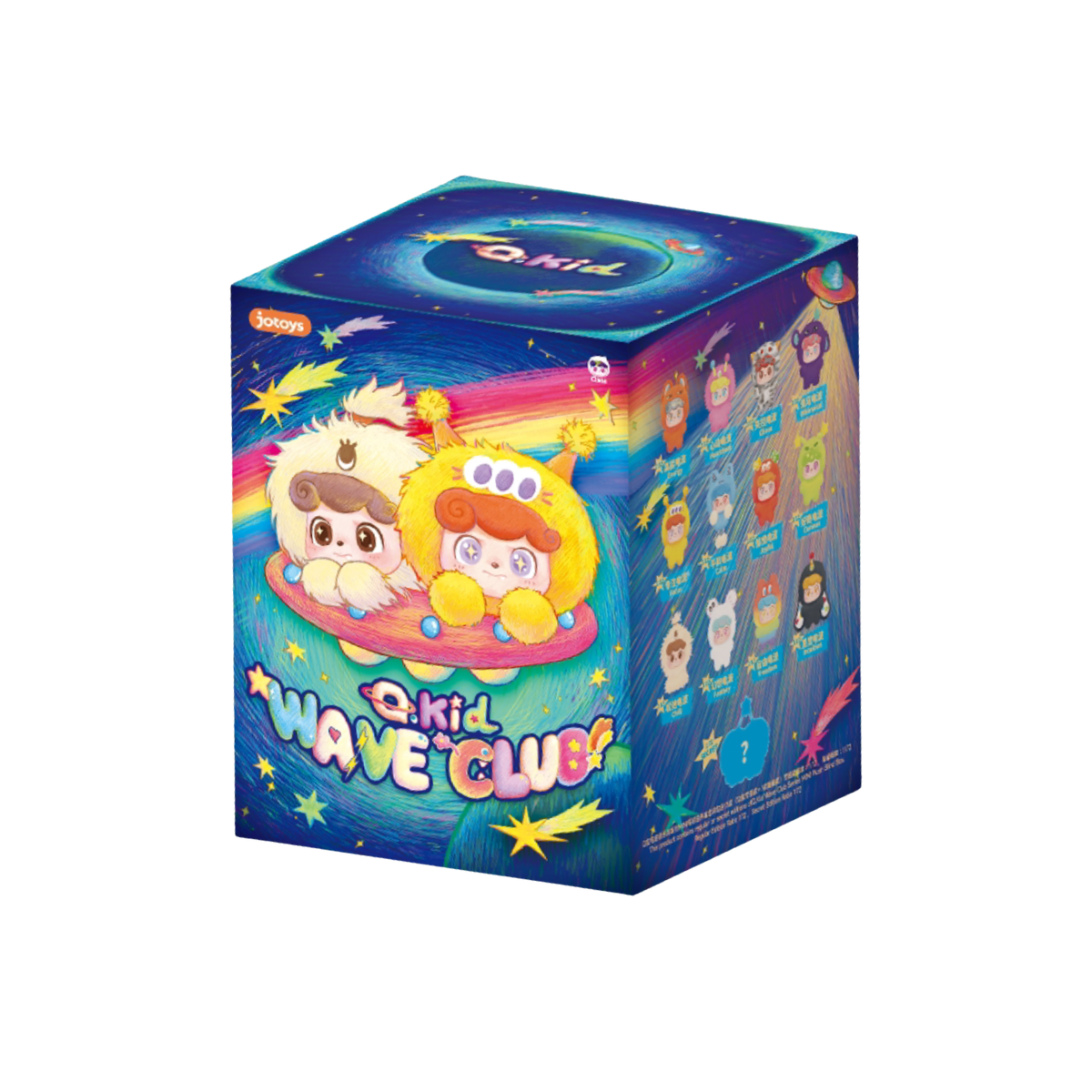 JOTOYS - Q Kid Wave Club Series Mini Plush Blind Box